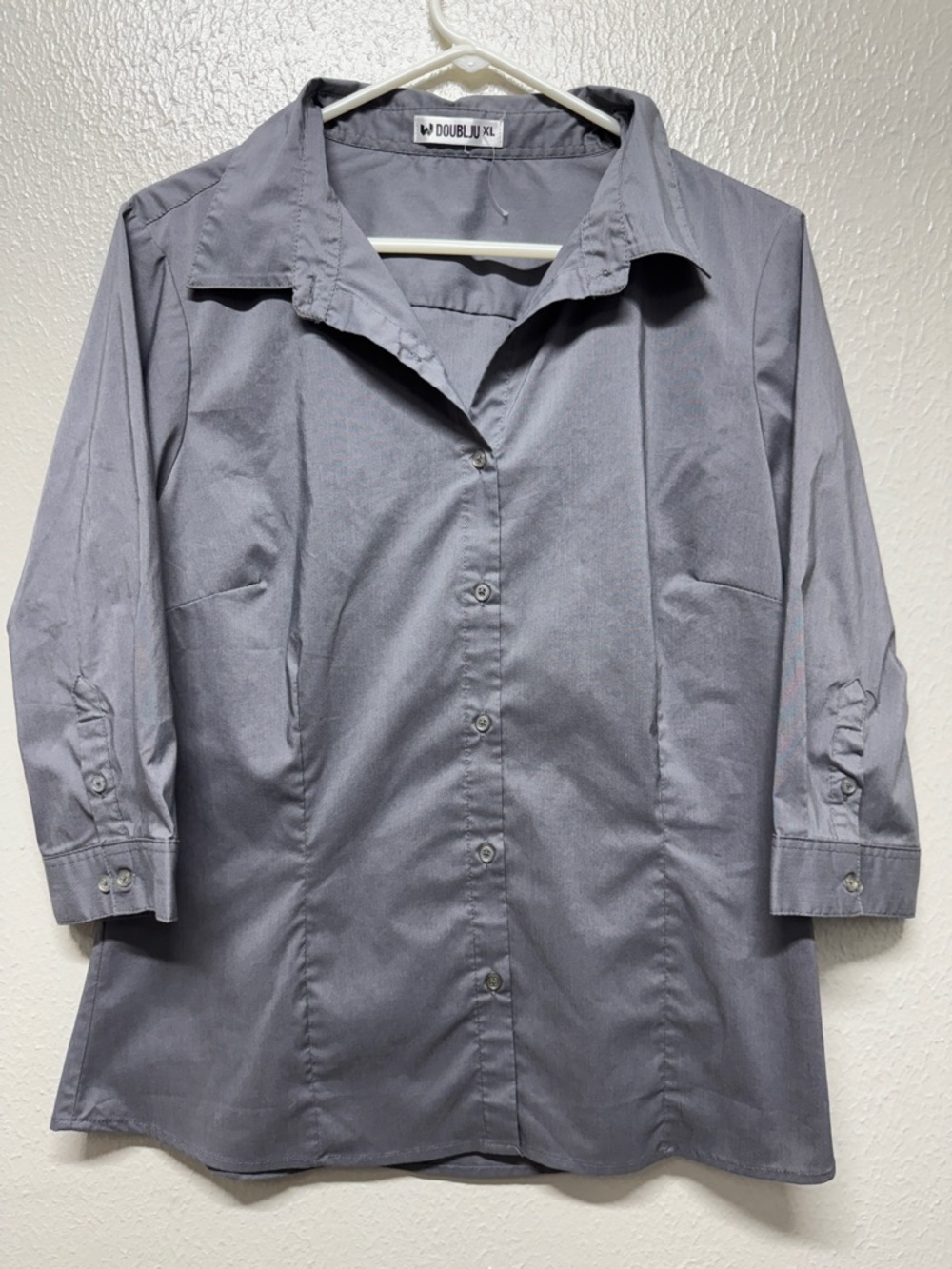 Doublju Women’s 3/4 sleeve Shirt Size XL